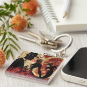 Porte-clés Abstract Jazz Serenade (Devant Droit)