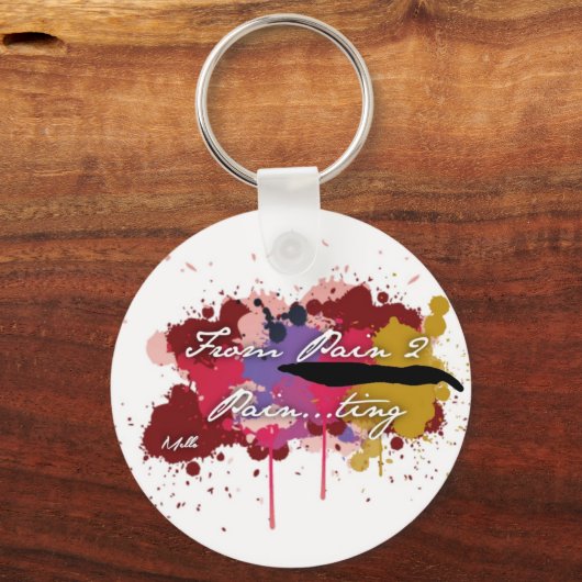 Porte-clés Abstract Keychain (Verso)