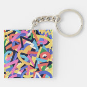 Porte-clés Abstract Riot (Dos)