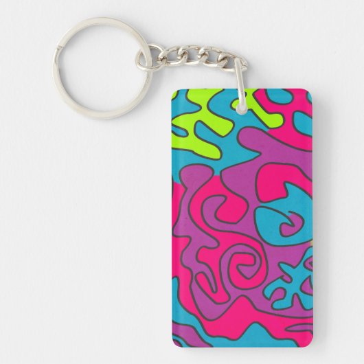 Porte-clés Abstrait (Devant)