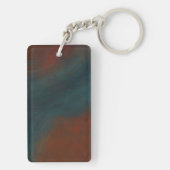 Porte-clés Abstrait 1 : rouges et bleus (Dos)