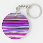 Porte-clés Abstrait #2 : Flou pourpre (Dos)