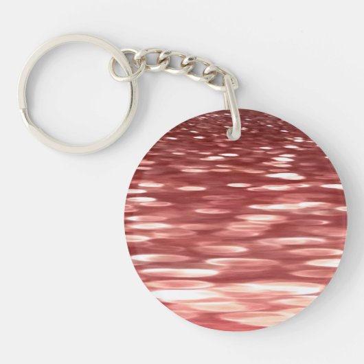Porte-clés Abstrait #2 : Flou rouge (Devant)