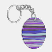 Porte-clés Abstrait #2 : Flou ultraviolet (Devant gauche)