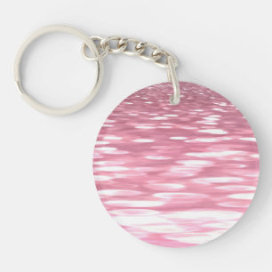 Porte-clés Abstrait #3 : Brillant rose