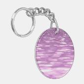 Porte-clés Abstrait #3 : Lilac Shimmer (Devant gauche)