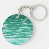 Porte-clés Abstrait #3 : Shimmer vert (Dos)