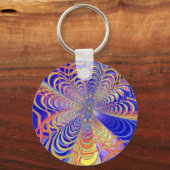 Porte-clés Abstrait fractal 061012d (Recto)