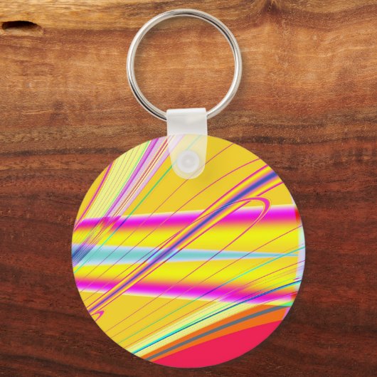 Porte-clés Abstrait fractal 061012e (Recto)