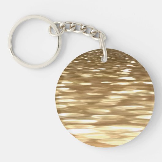 Porte-clés Abstrait n° 3 : Mélangeur d'or (Devant)