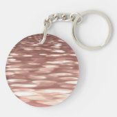Porte-clés Abstrait n° 3 : Rose de cuivre (Dos)