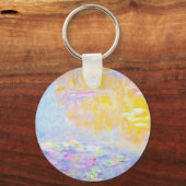 Porte-clés abstrait, nénuphars de Monet 7 (Recto)