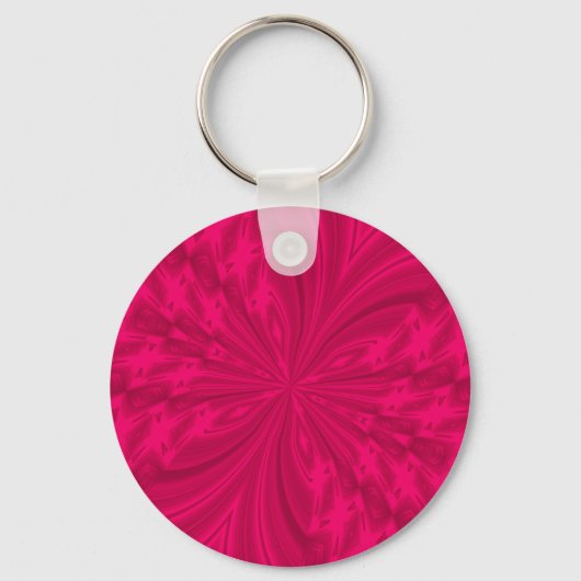 Porte-clés Abstrait papillon Raspberry Pink Porte - clé (Recto)