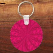 Porte-clés Abstrait papillon Raspberry Pink Porte - clé (Recto)