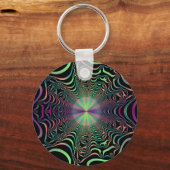 Porte-clés Abstrait Pastel Fractal Web Porte - clé (Recto)