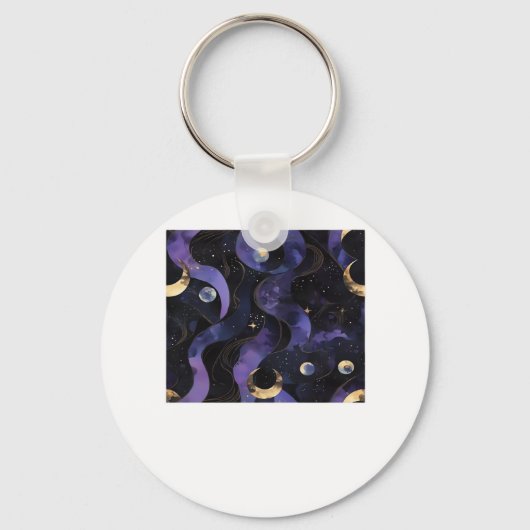 Porte-clés Abstrait Whimsigoth Motif Classic (Recto)