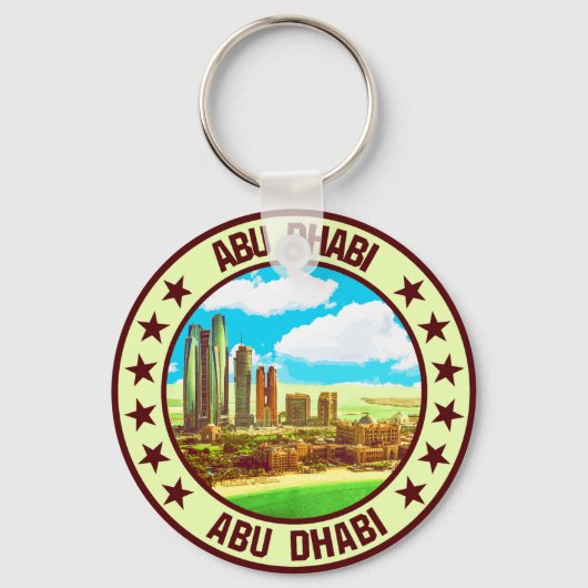Porte-clés Abu Dhabi (Recto)