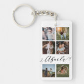 Porte-clés Abuela Gift for Grandma Photo Collage Keepsake (Devant)