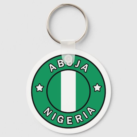 Porte-clés Abuja Nigeria (Recto)