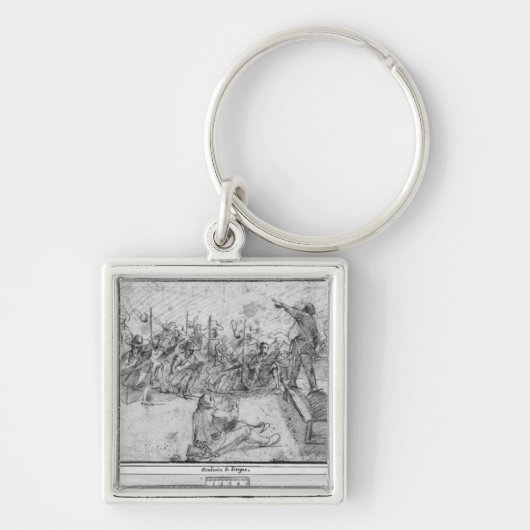 Porte-clés Académie de dessin (Devant)