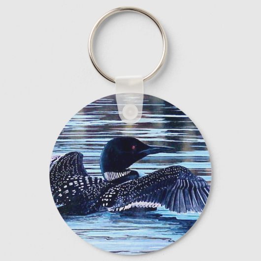 Porte-clés Acadia Loon (Recto)