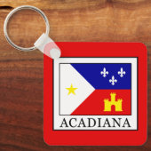Porte-clés Acadiana (Recto)