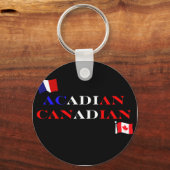 Porte-clés Acadien canadien (Recto)