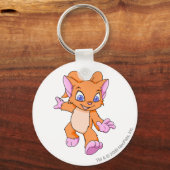 Porte-clés Acara Orange (Recto)