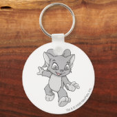 Porte-clés Acara Silver (Recto)