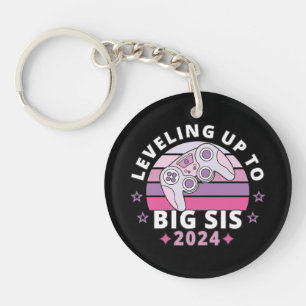 Porte-clés Accéder au rang de grande sœur 2024 Filles