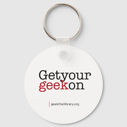 Porte-clés Accédez à votre geek (Recto)