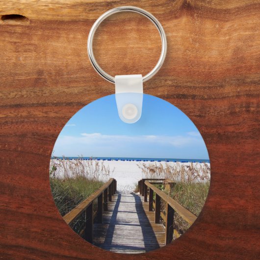 Porte-clés Accès Plage (Recto)