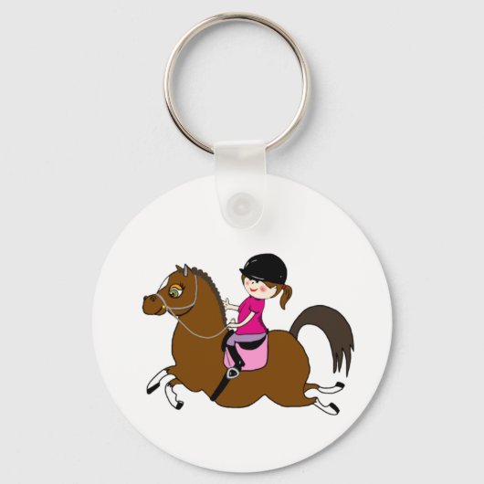 Porte-clés Accessoire de ressourcement pour cavalier et cheva (Recto)