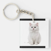 Porte-clés Accessoire Feline élégant et adorable (Devant)
