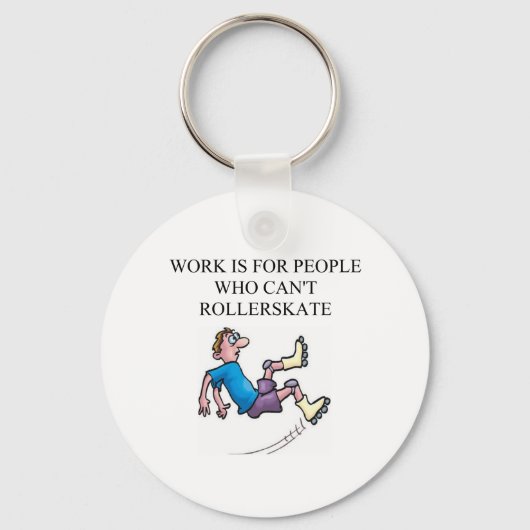 Porte-clés accident de patinage à rouleaux (Recto)