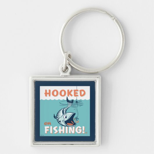 Porte-clés Accompagné sur la pêche (Devant)