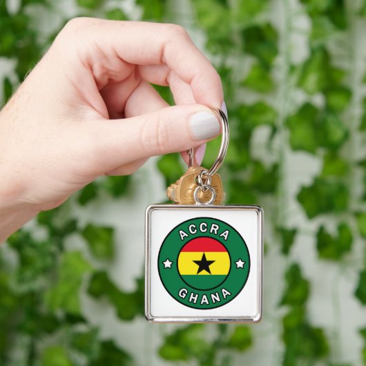 Porte-clés Accra Ghana (main)