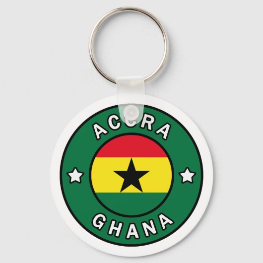 Porte-clés Accra Ghana (Recto)