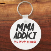 Porte-clés accro mixed martial art (Recto)