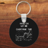 Porte-clés accroche-toi, laisse-moi réfléchir à ce retour à l (Verso)