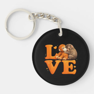 Porte-clés Accroche-Toi Singe Mignon Bébé Macaque