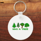 Porte-clés Accrocher un arbre (Recto)