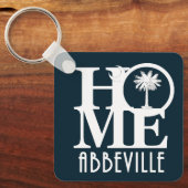 Porte-clés ACCUEIL Abbeville Caroline du Sud (Recto)