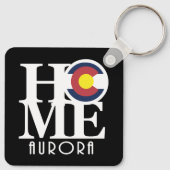 Porte-clés ACCUEIL Aurora Colorado (Dos)