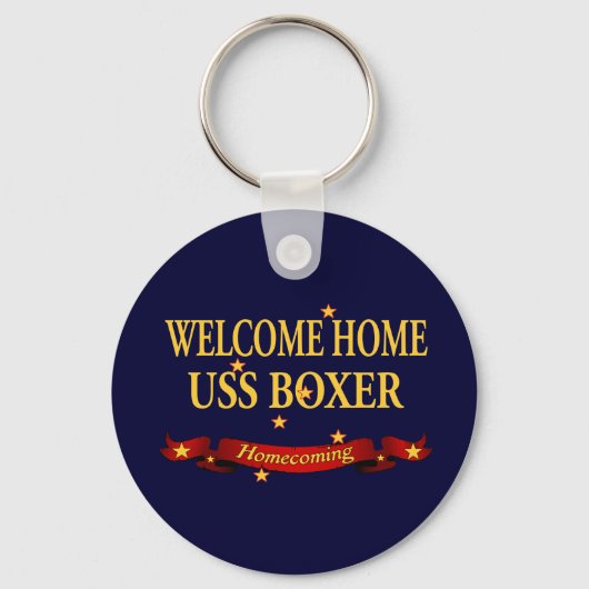 Porte-clés Accueil Boxe USS (Recto)