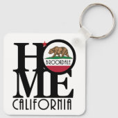 Porte-clés ACCUEIL Brookdale Californie (Dos)