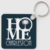 Porte-clés ACCUEIL Charleston Caroline du Sud (Dos)