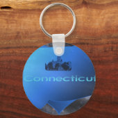 Porte-clés Accueil Connecticut (Recto)