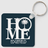 Porte-clés ACCUEIL Edgefield, Caroline du Sud (Dos)