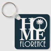 Porte-clés Accueil Florence, Caroline du Sud (Recto)